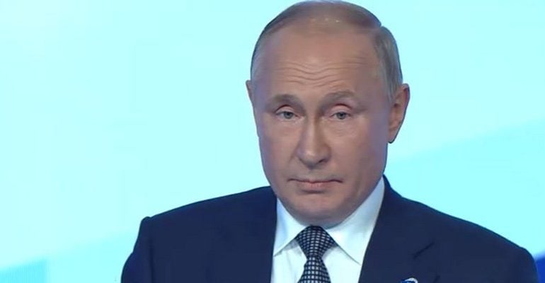 Putin w rozmowie z przewodniczącym Rady Europejskiej oskarżył Polskę i Ukrainę o eskalację