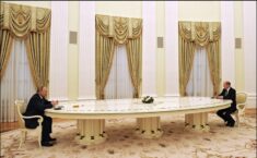 Putin po spotkaniu z kanclerzem Niemiec: To, co się dzieje w Donbasie to ludobójstwo