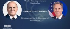 Rozmowa szefów dyplomacji Polski i USA o działaniach hybrydowych Białorusi i zagrożeniu Ukrainy