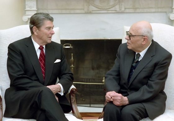 Andriej Sacharow i Ronald Reagan