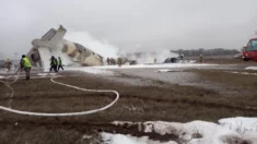 Kazachstan: W pobliżu Ałmaty rozbił się samolot (WIDEO) Kazachstan: W pobliżu Ałmaty rozbił się samolot (WIDEO)
