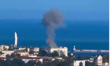 Wybuch w sztabie rosyjskiej floty czarnomorskiej w Sewastopolu (WIDEO)