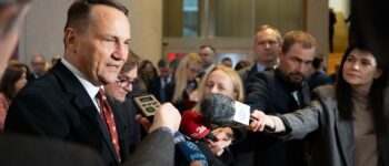 Szef MSZ Radek Sikorski. Fot: Konrad Laskowski/MSZ