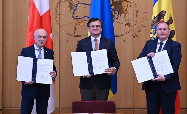 Ukraina, Gruzja i Mołdawia podpisały memorandum ws. integracji z UE