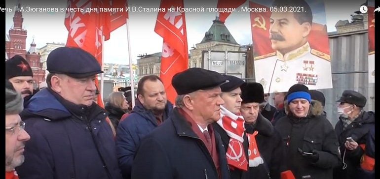 Moskwa: Komuniści uczcili Stalina w rocznicę jego śmierci (WIDEO)