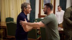 Zełenski przyjął Bena Stillera. Wcześniej Stiller był w Irpieniu (WIDEO)