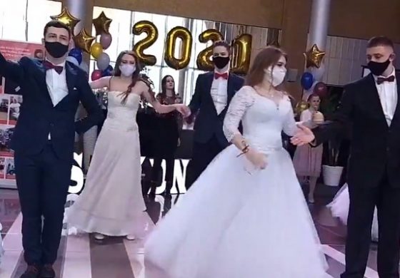 Studniówka w polskiej szkole w Grodnie (WIDEO)
