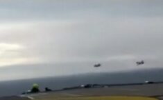 Rosyjskie bombowce przeleciały tuż koło polskiej platformy wiertniczej na Bałtyku (WIDEO)