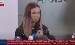 Konferencja Kristiny Timanowskiej w Warszawie. Oto, co powiedziała zbiegła białoruska lekkoatletka (WIDEO)