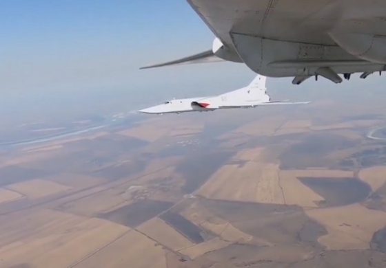 Rosyjskie bombowce nad Białorusią (WIDEO)