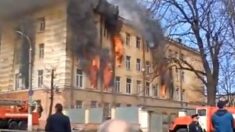 W Rosji pożar instytutu wojskowego i największej fabryki chemicznej. Ludzie wyskakiwali z okien, są ofiary śmiertelne (WIDEO)