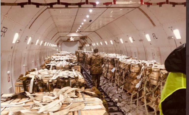 Ósmy transport amerykańskiej broni dla Ukrainy