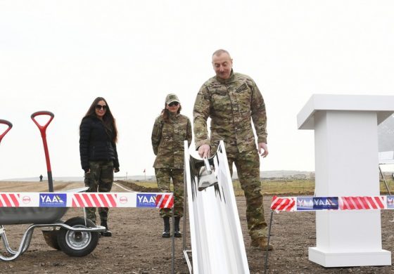 Górski Karabach: Alijew położył fundamenty pod lotnisko i drogę w Füzuli