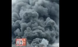 Kolejny potężny pożar w Rosji. Tym razem aż we Władykaukazie (WIDEO)