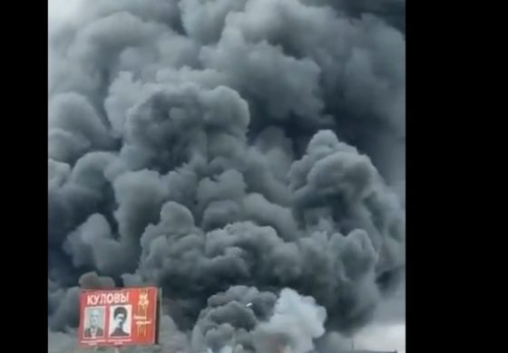 Kolejny potężny pożar w Rosji. Tym razem aż we Władykaukazie (WIDEO)