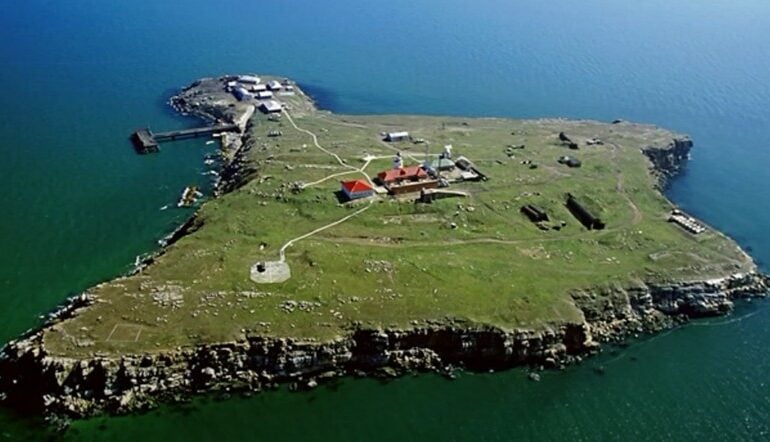 Bohaterska obrona ukraińskich pograniczników na Wyspie Węży na Morzu Czarnym (AUDIO)