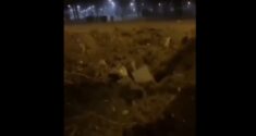 Na osiedle mieszkaniowe w Zagrzebiu spadł wojskowy dron ze strefy walk na Ukrainie! (WIDEO)