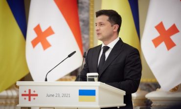 Zełenski dziękuje prezydent Gruzji za wsparcie Ukrainy