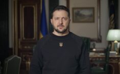 Zełenski przemawiał na uroczystości wręczenia Złotych Globów