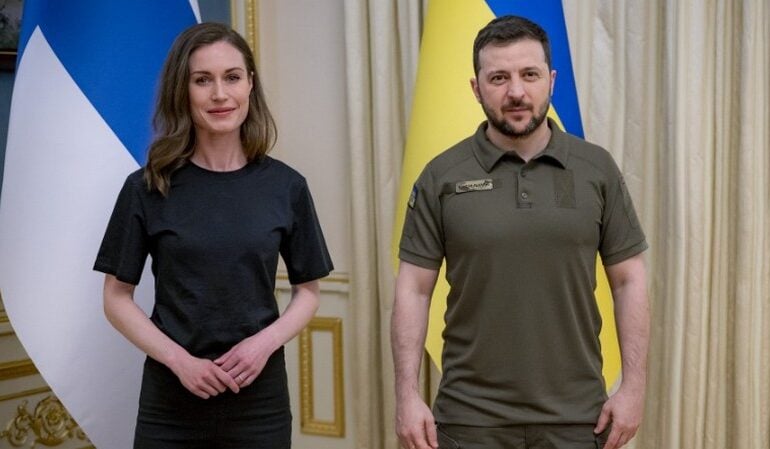 Rosja atakuje premier Finlandii