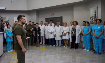 Zełenski odwiedził żołnierzy i lekarzy w obwodzie odeskim i mikołajowskim