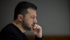 Zełenski w Davos: Nie wiadomo nawet czy Putin żyje