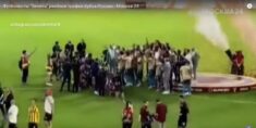 Piłkarze Zenita Sankt Petersburg zdobyli, a potem rozbili Puchar Rosji (WIDEO)