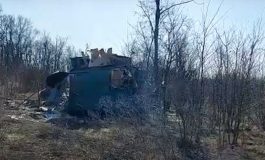 Rosyjska propaganda twierdzi, że Ukraina ostrzelała budynek na granicy. Kijów zdecydowanie zaprzecza