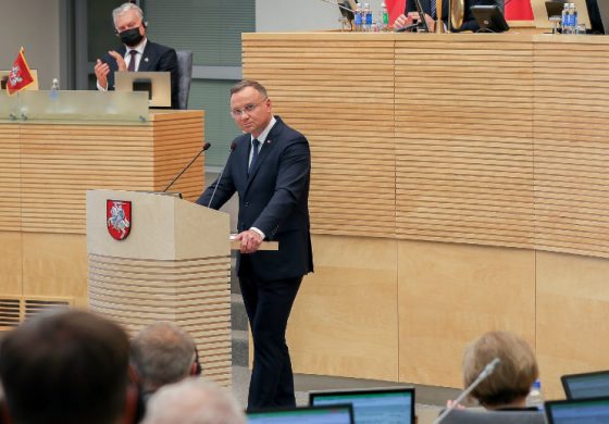 Prezydenci Polski i Litwy w Sejmie: Jesteśmy braćmi, a nasze relacje są jak nigdy dobre
