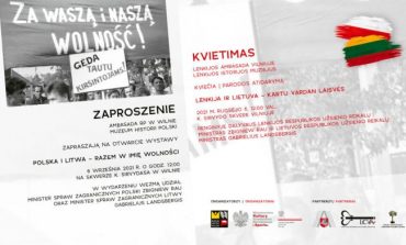 Wystawa „Polska i Litwa – razem w imię wolności” w Wilnie