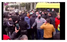 Policja zatrzymała protestujących w Tbilisi