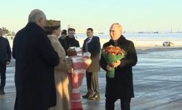 Putin przybył do Mińska (WIDEO)