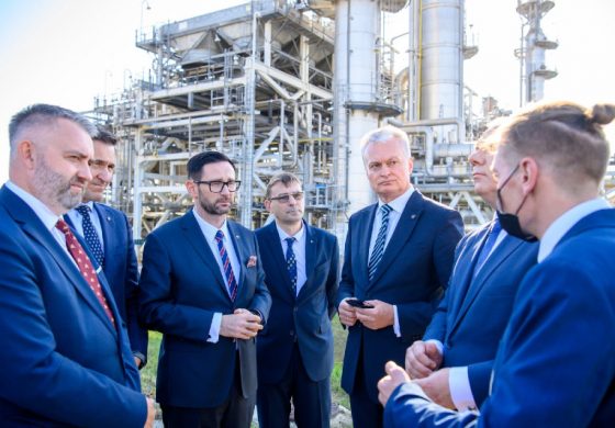 Prezydent Litwy w rafinerii w Możejkach: Nowa inwestycja wzmocni nasze więzi