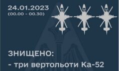 W nocy w ciągu pół godziny Ukraińcy zniszczyli trzy rosyjskie helikoptery