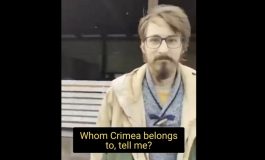 Kazachski wideobloger pyta rosyjskich "uchodźców" czyje są Krym i Donbas. Nie chcą odpowiedzieć, że należą do Ukrainy (WIDEO)