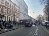 W Kijowie pożar budynku Ministerstwa Kultury, Młodzieży i Sportu