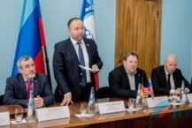 Przedstawiciele partii AfD z wizytą w Ługańsku
