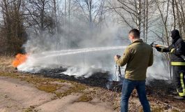 Państwowa Inspekcja Ekologiczna Ukrainy: pożar w strefie czarnobylskiej został ugaszony