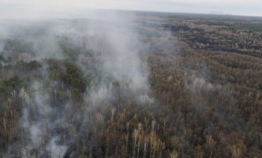 MSW Ukrainy: pożar w strefie czarnobylskiej nie spowodował wzrostu radioaktywności
