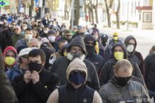 W niedzielę wielkanocną mieszkańcy Brześcia nad Bugiem protestowali