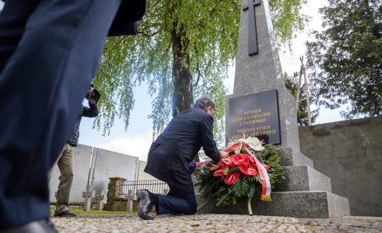 Prezes IPN złożył hołd ukraińskim żołnierzom Petlury