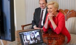 Pierwsza dama RP na wirtualnej uroczystości Związku Polaków na Białorusi