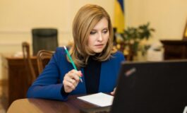 Żona prezydenta Ukrainy Ołena Zełenska przebywa w szpitalu w Kijowie