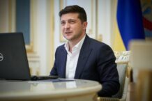Prezydent Zełenski: z powodu pandemii Ukraina wezwała do przerwania walk w Donbasie