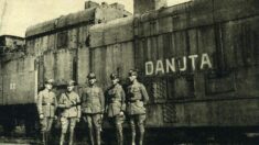 Pociągi pancerne biorące udział w walkach o Brześć podczas wojny polsko-bolszewickiej 1920 roku