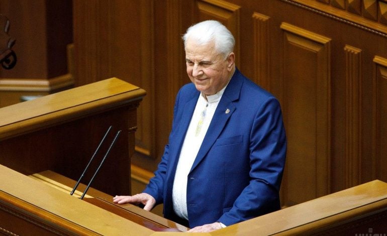 Leonid Krawczuk został przewodniczącym ukraińskiej delegacji w Trójstronnej Grupie Kontaktowej