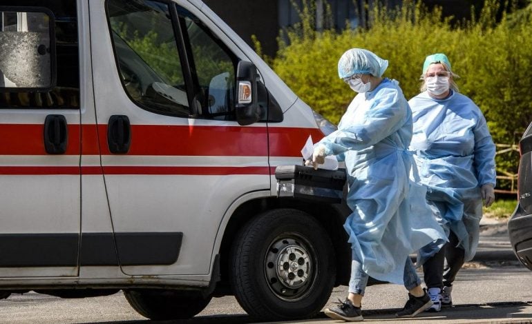 Na Ukrainie utrzymuje się wysoki poziom zachorowań na COVID-19