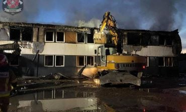 Pożar hotelu pracowniczego z Pogorzycach. Mieszkali w nim również pracownicy z Ukrainy