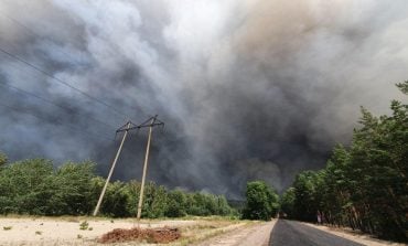 Pięć ofiar śmiertelnych leśnych pożarów w obwodzie ługańskim. Policja uważa, że główną przyczyną były podpalenia