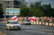 Trzynastokilometrowy „łańcuch pokory” w Mińsku